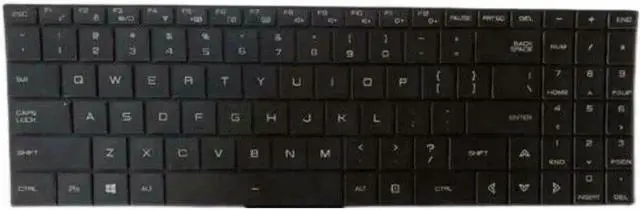 Main image of Aomoproing Laptop Keyboard For Tongfang GM5TG7Y GM5TG8Y GM5TG0Y English US No Backlit Black