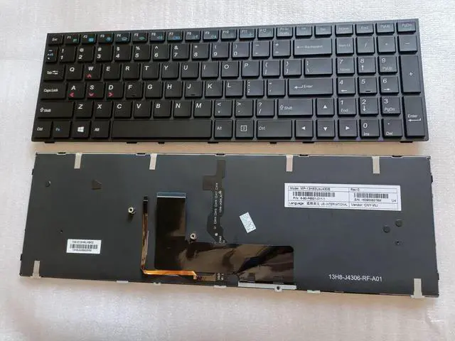 Main image of Aomoproing  replacement keyboard for Clevo Sager NP8652 NP8650 NP8670 NP8671 Gaming US with Backlit frame
