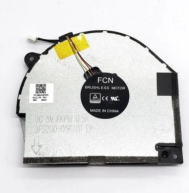 Alt view image 3 of 5 - Aomoproing GPU cooling fan for Lenovo Legion Y530 Y7000 5V 0.5A DC28000DKF0