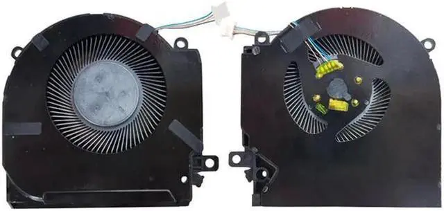 Alt view image 3 of 5 - Aomoproing Gpu and Cpu cooling fan for HP OMEN 15-EK 15-EK0005LA Notebook L98737-001 DC12V voltage