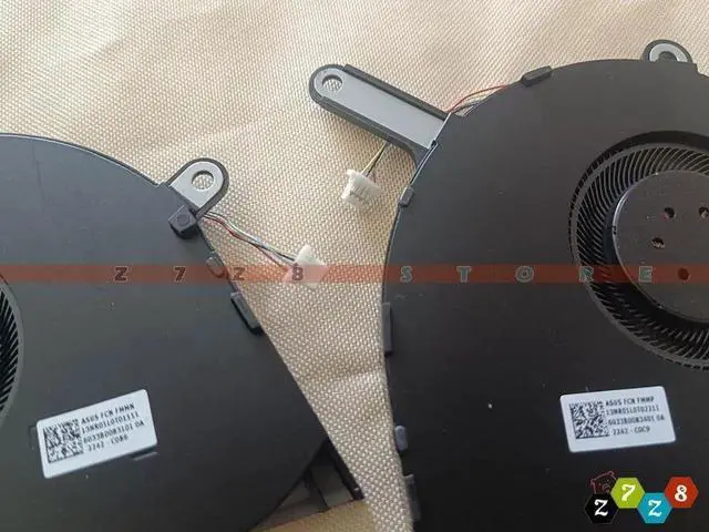 Alt view image 2 of 5 - Aomoproing Gpu and Cpu cooling fan for Asus ROG Strix G531 G531GT G531GU G531GD DC5V