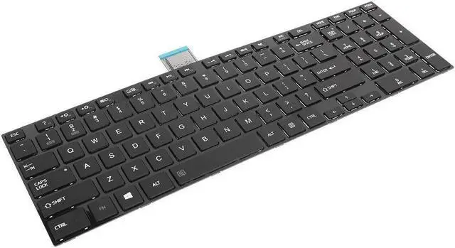 Alt view image 2 of 5 - Aomoproing  Keyboard for TOSHIBA L850 GLOSSY FRAME BLACK US