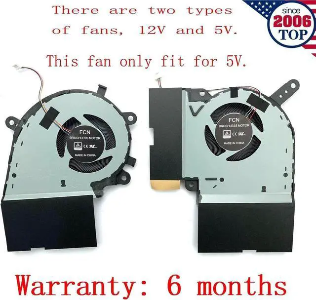 Main image of Aomoproing Gpu and Cpu cooling fan for ASUS ROG Strix G731G G731GW 5V 0.5A