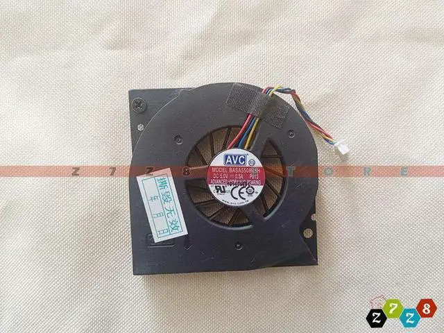 Alt view image 2 of 5 - Aomoproing Cpu cooling fan for AVC BASA5508R5H P013 Lenovo A4980 B305 B300 All In One AIO