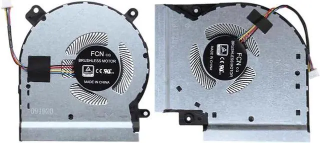 Alt view image 3 of 5 - Aomoproing Gpu and Cpu cooling fan for ASUS ROG Strix Scar GL504G GL504GS GL504GM