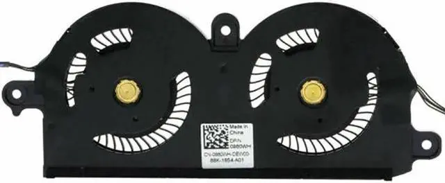 Alt view image 3 of 5 - Aomoproing Cpu cooling fan for Dell XPS 13 9370 9380 0980WH 980WH ND55C19-16M01 0PNWJR
