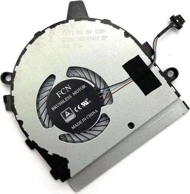 Alt view image 2 of 5 - Aomoproing Cpu cooling fan for Dell Inspiron 7391 2-in-1 I7391-7520BLK-PUS 0HYPYN