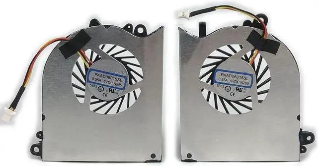 Main image of Aomoproing Gpu and Cpu cooling fan for MSI GS60 6QD 6QE 6QC 2QE 2PE 2PC 2QD 3 Pin