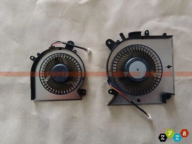 Alt view image 2 of 5 - Aomoproing Gpu and Cpu cooling fan for MSI GF66 GL66 MS-1581 Katana GF76 Pulse GL76 MS-17L1