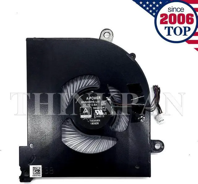 Alt view image 3 of 5 - Aomoproing Gpu and Cpu cooling fan for MSI GS65 GS65V R P65 MS-16Q4 (Not fit 16Q2)