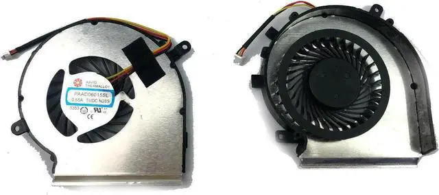 Alt view image 3 of 5 - Aomoproing Gpu and Cpu cooling fan for MSI GE62 GL62 6QC 6QD 6QE 6QF 3 Pin
