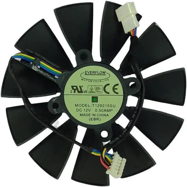 Alt view image 2 of 5 - Aomoproing GPU cooling fan for Asus GTX980 GTX780TI R9-390 R9-90