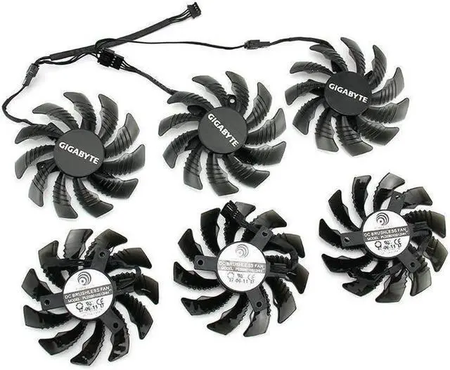 Alt view image 3 of 5 - Aomoproing GPU cooling fan for GTX 780/780TI GTX 760/77