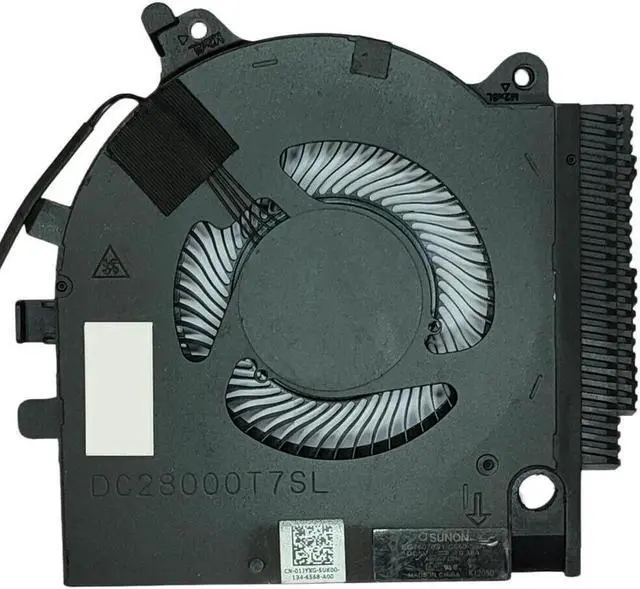 Alt view image 3 of 5 - Aomoproing Cpu cooling fan for Dell G15 5510 5511 5515 Fa