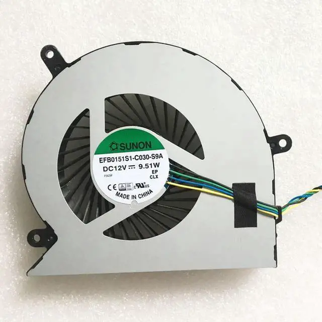 Alt view image 2 of 5 - Aomoproing Cpu cooling fan for Lenovo ThinkCentre AIO M800Z M900Z M910Z S4150 M9550Z 1A