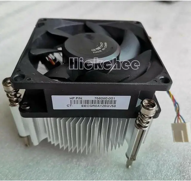 Alt view image 3 of 5 - Aomoproing Cpu cooling fan for with heatsinkHP 280 G1 G2 756080-001 644724-001 4pin