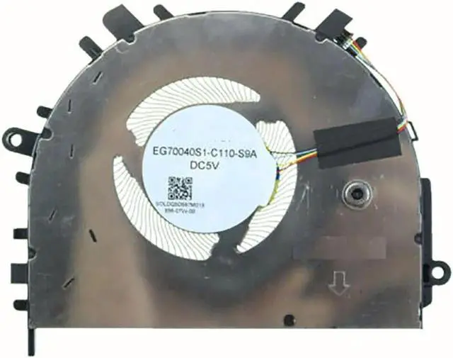 Alt view image 2 of 4 - Aomoproing Cpu cooling fan for Huawei MateBook D14 D 14 EG70040S1-C111-S9A DC5V