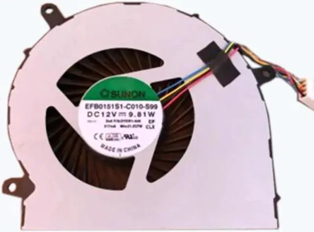 Alt view image 2 of 4 - Aomoproing Cpu cooling fan for Dell Inspiron 24-5459 V5450 5460 5459 AIO radiator