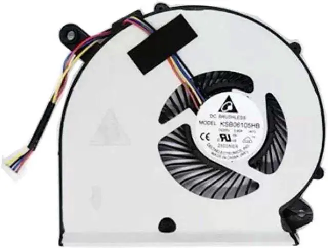 Alt view image 2 of 5 - Aomoproing Gpu and Cpu cooling fan for RP64 P64 RP64W PR65 Aero14 Aero15 V8 X9 Y9