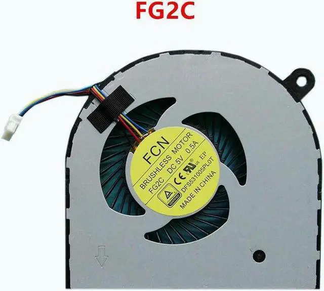 Alt view image 2 of 5 - Aomoproing Gpu and Cpu cooling fan for Acer V Nitro VN7-591 VN7-591G 4 wire radiator