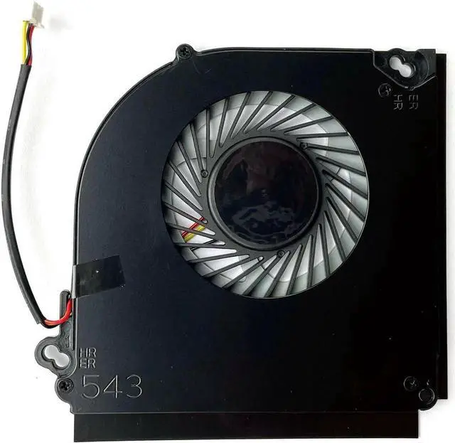 Alt view image 3 of 5 - Aomoproing Cpu cooling fan for Clevo P950 P950HR P950ER T97 T96E T800 3pin DC5V