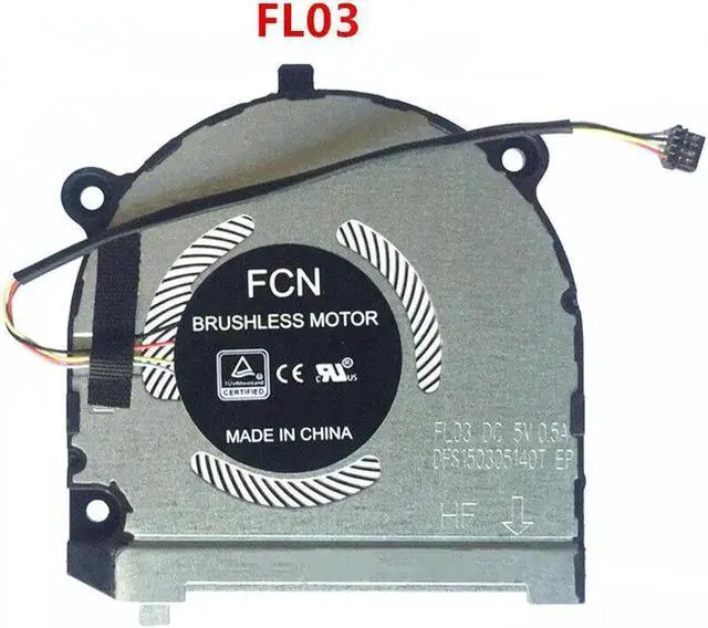 Alt view image 3 of 5 - Aomoproing Gpu and Cpu cooling fan for LENOVO ThinkBook 13s-IWL S540-13IWL FL03 FLDU