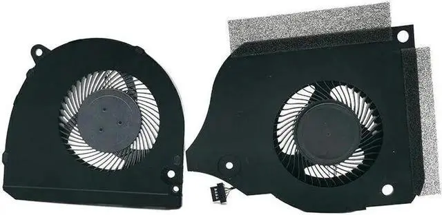 Alt view image 2 of 5 - Aomoproing Gpu and Cpu cooling fan for Machenike F117-VC F117-VD F117-VB2s F117-VD3s VD VG VR