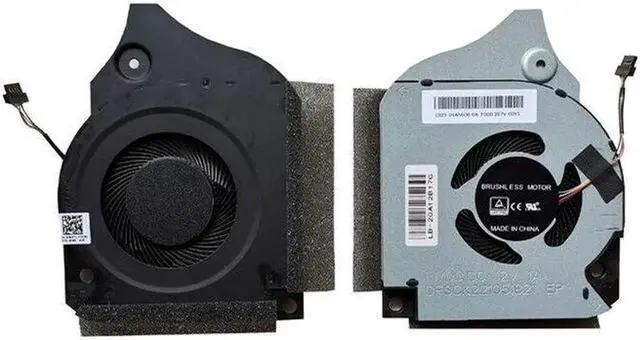 Alt view image 3 of 5 - Aomoproing Gpu and Cpu cooling fan for Machenike F117-VC F117-VD F117-VB2s F117-VD3s VD VG VR