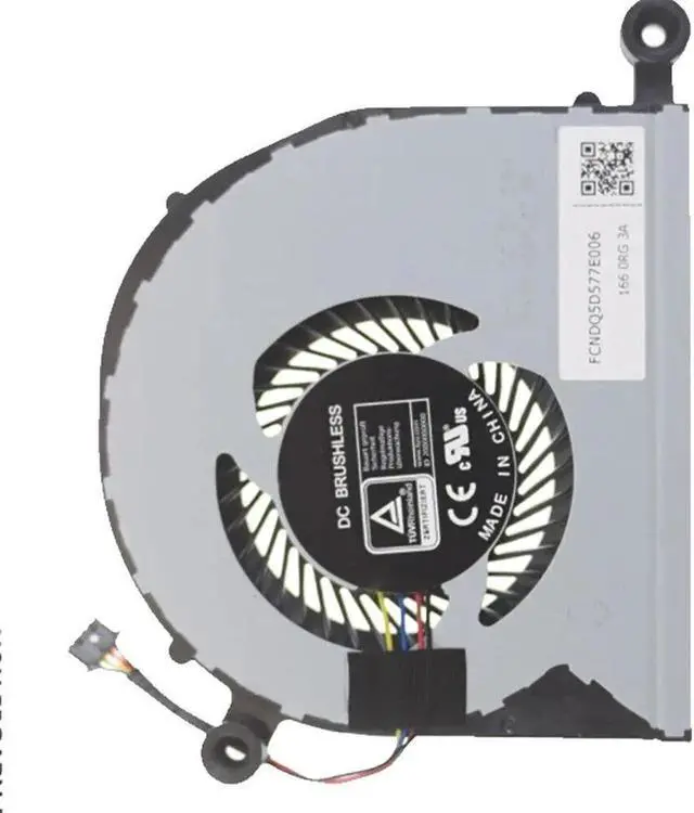 Alt view image 2 of 4 - Aomoproing Cpu cooling fan for FN0L DFS561405FL0T FCNDQ5D577E006 radiator 4pin