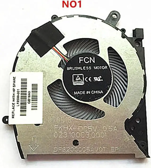 Alt view image 3 of 5 - Aomoproing Gpu and Cpu cooling fan for HP Envy X360 13-AG Ryzen 13-AG0007AU 13-AH tpn-w136