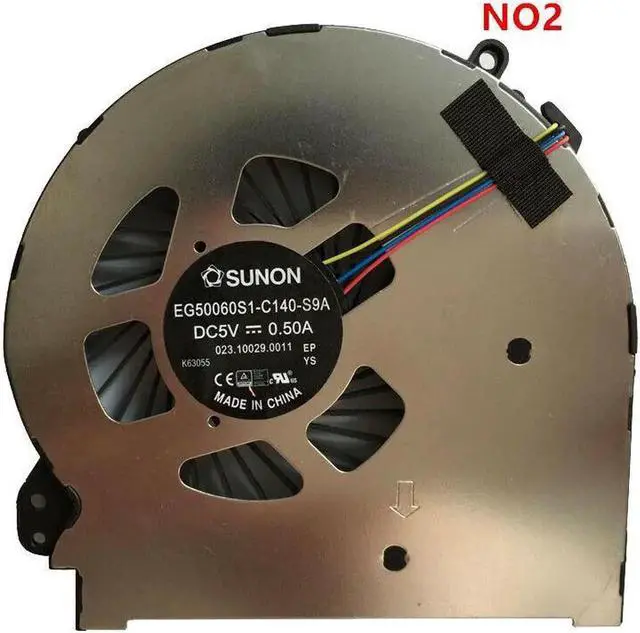 Alt view image 2 of 5 - Aomoproing Gpu and Cpu cooling fan for HP OMEN 15-5000 5100 5200 15T-5000 788600-001 4wire