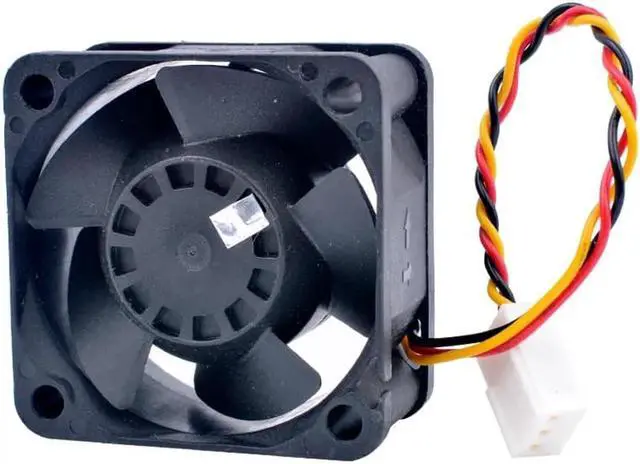 Alt view image 2 of 4 - PIA040F12L 4cm 40mm fan 4020 40x40x20mm DC12V 0.20A 3 lines dual ball bearing speed detection CPU high air volume cooling fan