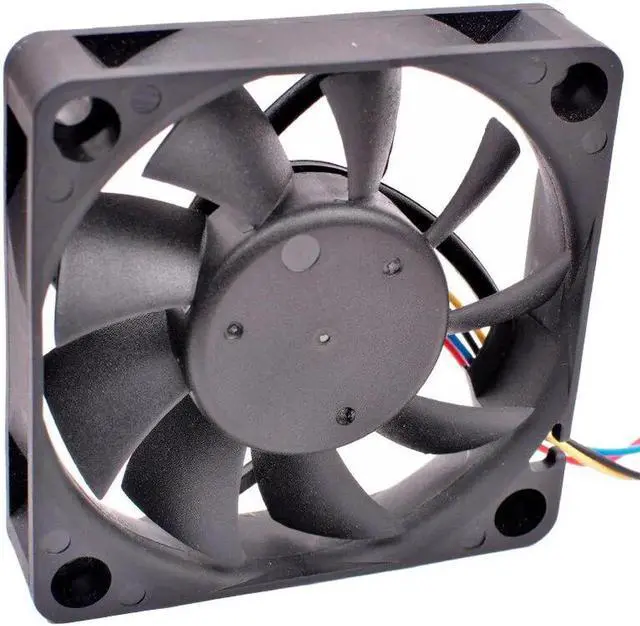 Alt view image 3 of 4 - AFB0612HC-AM03 6cm 60mm fan 60x60x13mm DC12V 0.21A 4 lines double ball bearing pwm chassis CPU cooling fan