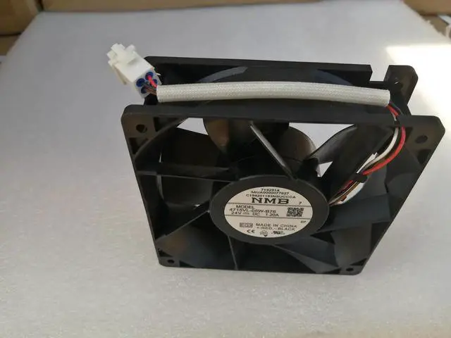 Alt view image 4 of 4 - Original NMB fan 4715VL-05W-B76-EQ3 12038 24V 1.20A original plug inverter fan