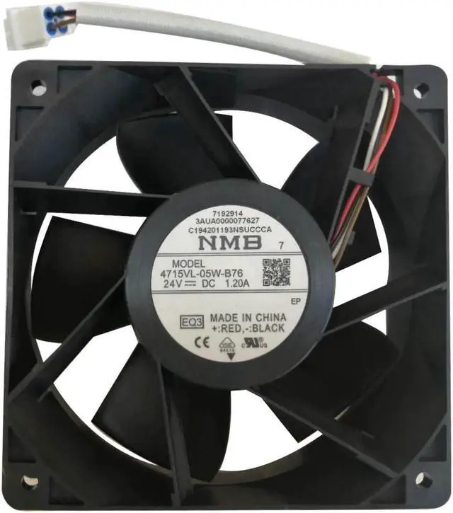 Main image of Original NMB fan 4715VL-05W-B76-EQ3 12038 24V 1.20A original plug inverter fan