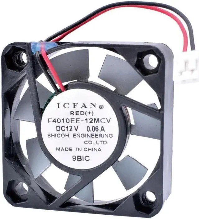 Alt view image 3 of 4 - 4cm 4010 40mm fan 12V 0.06A North and South Bridge mini chassis silent fan Metal fan cooling fan