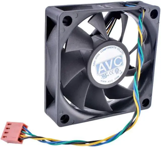 Alt view image 2 of 4 - DA07020T12U 70mm fan 7020 70x70x20mm 7cm 12V 0.70A Computer CPU 4-wire 4pin PWM air volume cooling fan