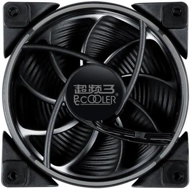 Alt view image 4 of 5 - RGB HALO 14cm Computer Case Adjust Fan 12V 4PIN RGB Quiet PWM Fans 140mm CPU Cooler Water Cooling Replace Fan