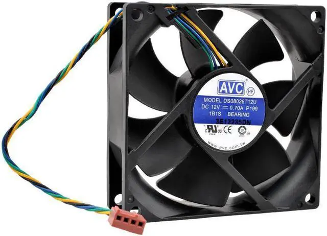 Main image of DS08025T12U 8cm 80mm fan 80x80x25mm DC12V 0.70A 4pin Cooling fan for computer case CPU