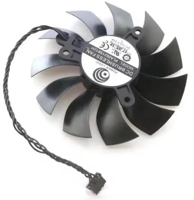 Main image of 1pcs PLA09215B12H 12V 0.55A 88mm 4Pin VGA Fan for GTX1080 GTX 1080TI FTW3 DT Gaming Graphics Card Cooling Fan