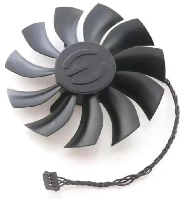 Alt view image 2 of 2 - 1pcs PLA09215B12H 12V 0.55A 88mm 4Pin VGA Fan for GTX1080 GTX 1080TI FTW3 DT Gaming Graphics Card Cooling Fan