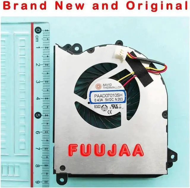 Main image of New original Cpu Cooling Fan For MSI GS30 fan cooler radiator PAAD07010SH N263