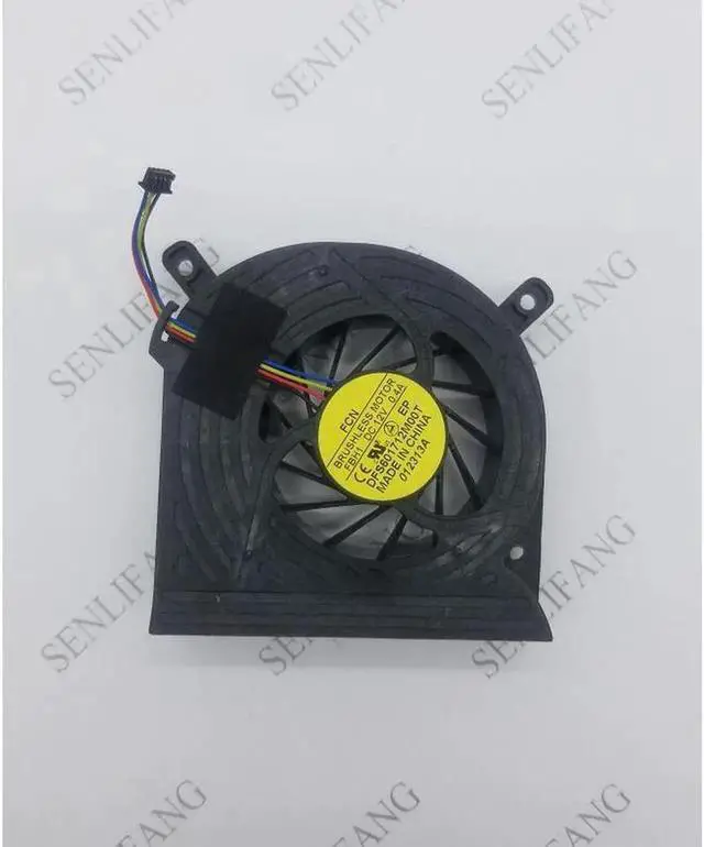 Alt view image 2 of 2 - FAN for Forcecon DFS601712M00T FBH1 Cooling Fan FBH1, DC12V 0.40A, Bare fan Wire Length: 20mm (4 wire) 4-pin connector
