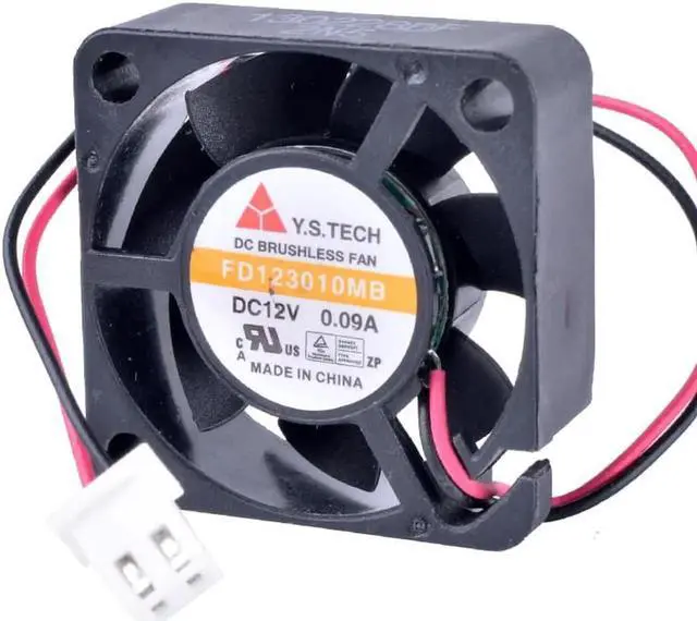 Alt view image 2 of 4 - FD123010MB 3010 30mm fan 30x30x10mm 12V 0.09A Double ball bearing silent cooling fan