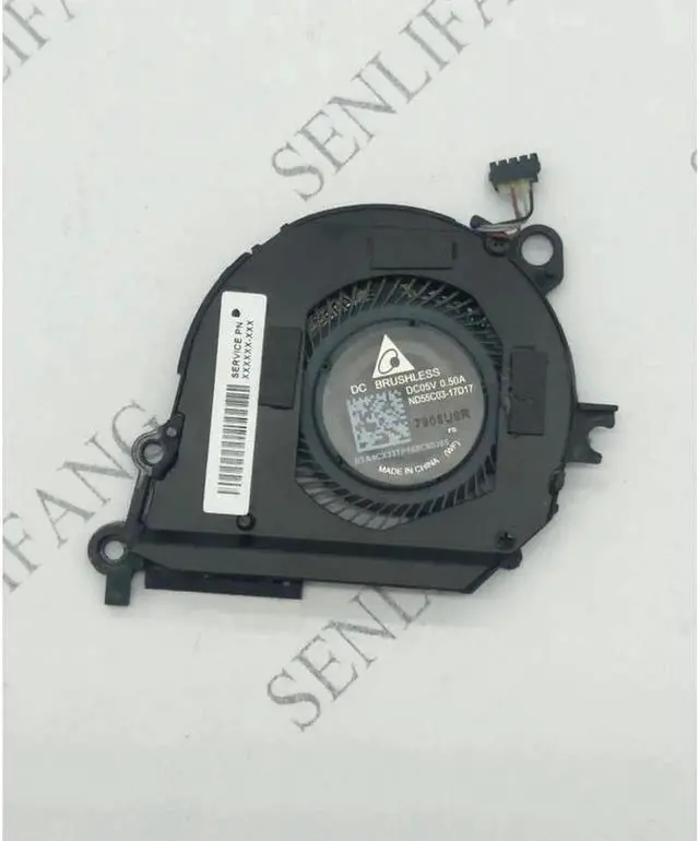 Main image of original ND55C03-17D17 5V 0.50A for HP Spectre X360 laptop CPU cooling fan
