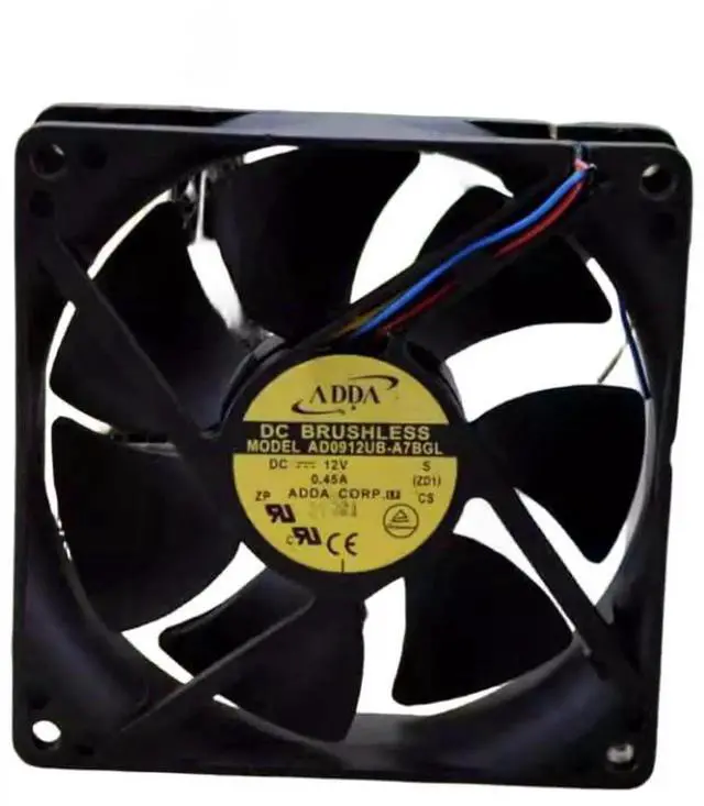 Main image of AD0912UB-A7BGL 12V 0.45A 9225 Cooling Fan, 92X92X25MM 4-Wire