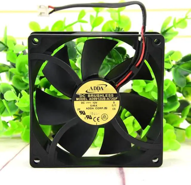 Alt view image 2 of 4 - Original ADDA AD0824LB-A70GL 8025 8CM 24V 0.09A 2-wire inverter Fan