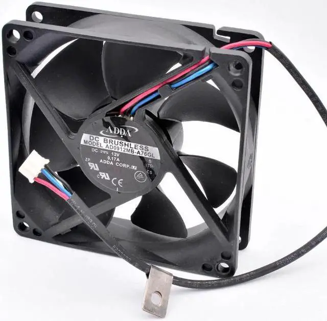 Main image of AD0912MB-A76GL 92mm fan 92x92x25mm DC12V 0.17A 3 wires for the cooling fan of the projector