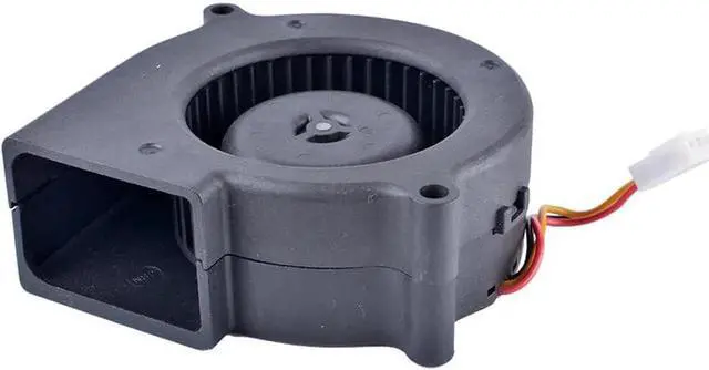 Alt view image 3 of 4 - D07F-12BG 7530 75mm fan 7.5cm 12V 0.10A Silent centrifugal turbine blower fan