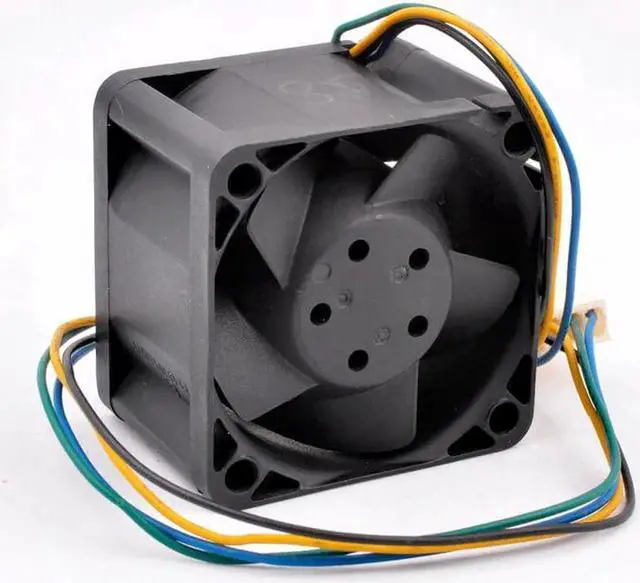 Alt view image 2 of 4 - PIA040H12Q 4cm 40mm fan 40x40x28mm DC12V 1.70A 4 wires 4pin high-volume cooling fan for server power supply